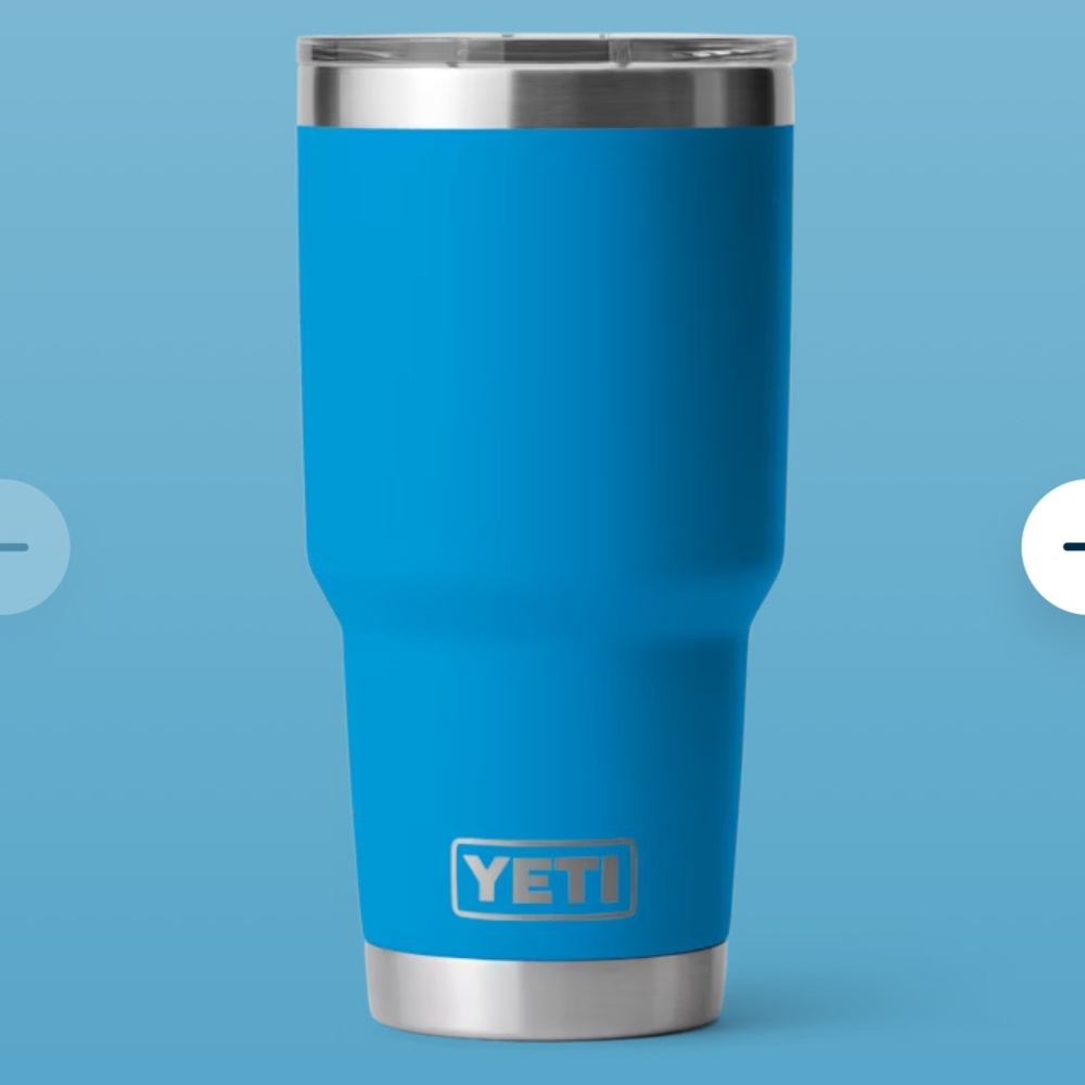 YETI Big Wave Blue 30Oz Tumbler